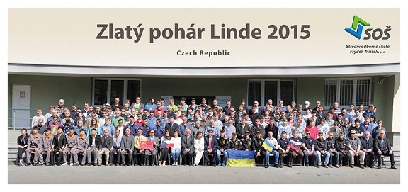 Švehlovka na mezinárodní svářečské soutěži Zlatý pohár Linde 2015